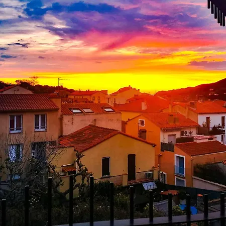 1br T2 54m2 Onde Marine 2nd Floor Lift Wifi Ac Parking Port Vendres