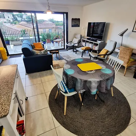 Apartment 1br T2 54m2 Onde Marine 2nd Floor Lift Wifi Ac Parking *