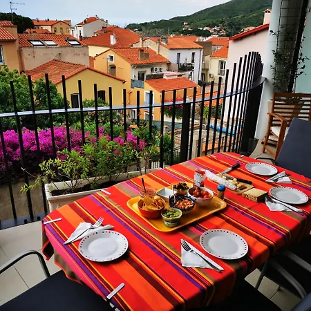 1br T2 54m2 Onde Marine 2nd Floor Lift Wifi Ac Parking * Port Vendres